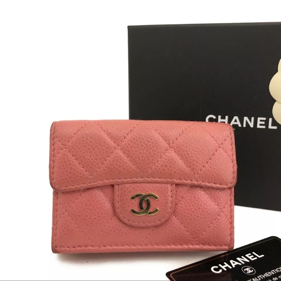 CHANEL Handbags - 277 Preloved Chanel CC Quilted Mattelasse Caviar Trifold Wallet
